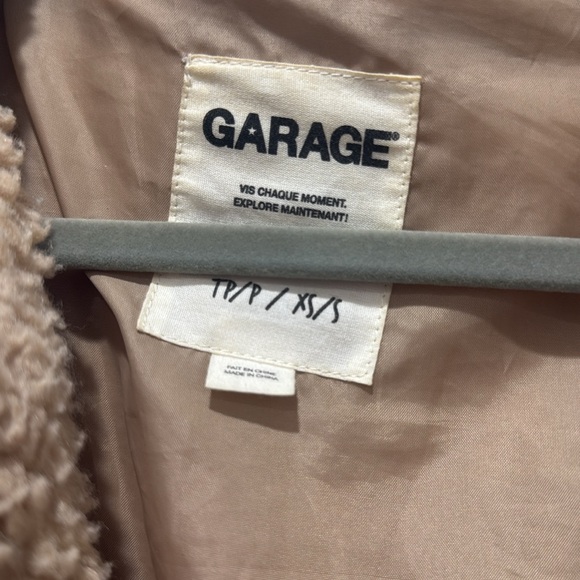 GARAGE Oversized Teddy Jacket - Picture 2 of 4